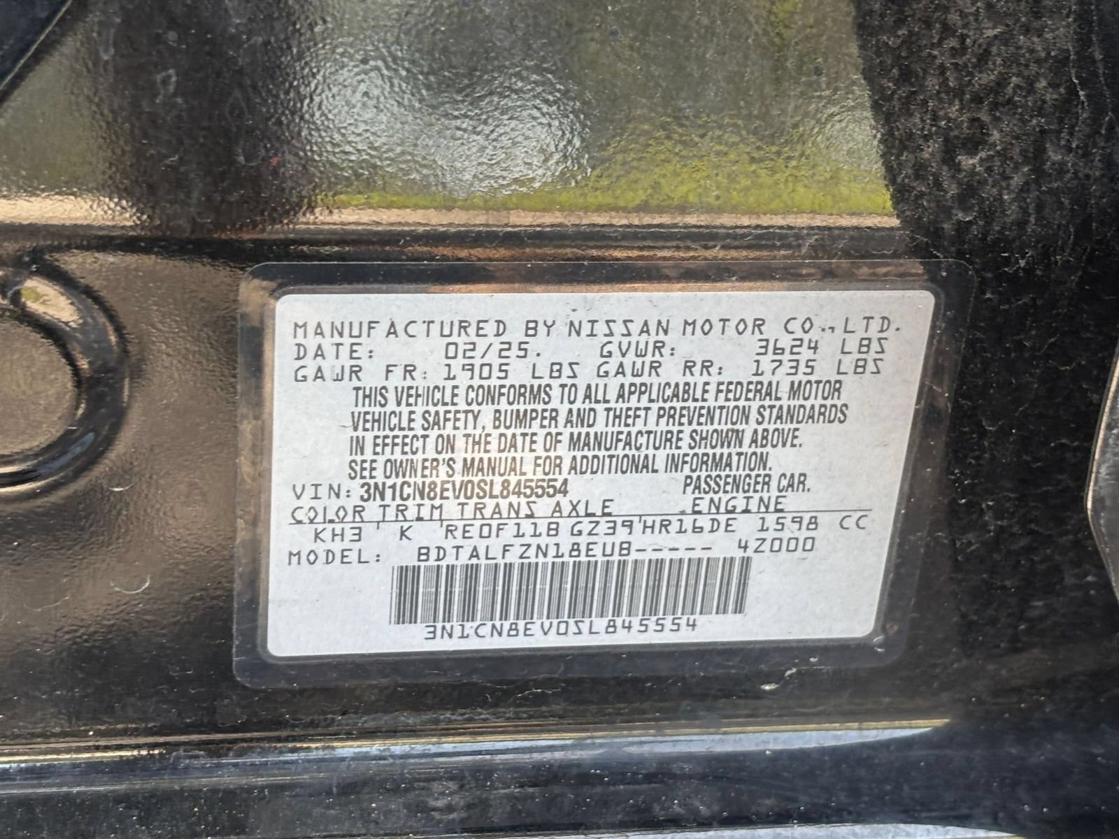 Used 2025 Nissan Versa SV FWD image 26