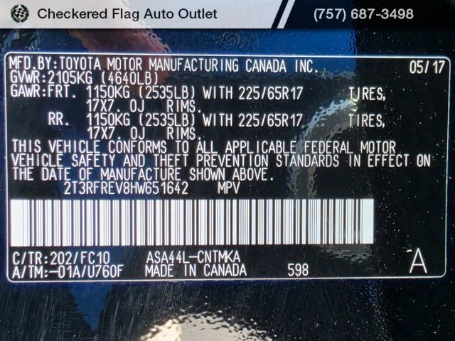 Used 2017 Toyota RAV4 XLE w/ Plus Special Value Package AWD/4WD image 46