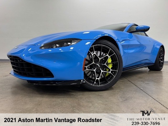 Used 2021 Aston Martin V8 Vantage Roadster RWD image 2
