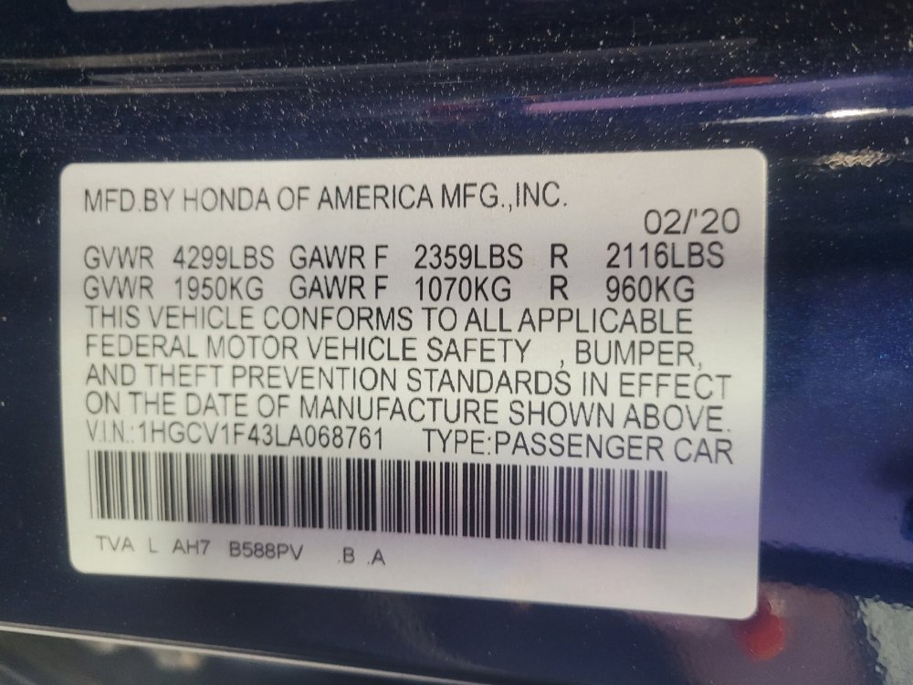 Used 2020 Honda Accord EX image 33