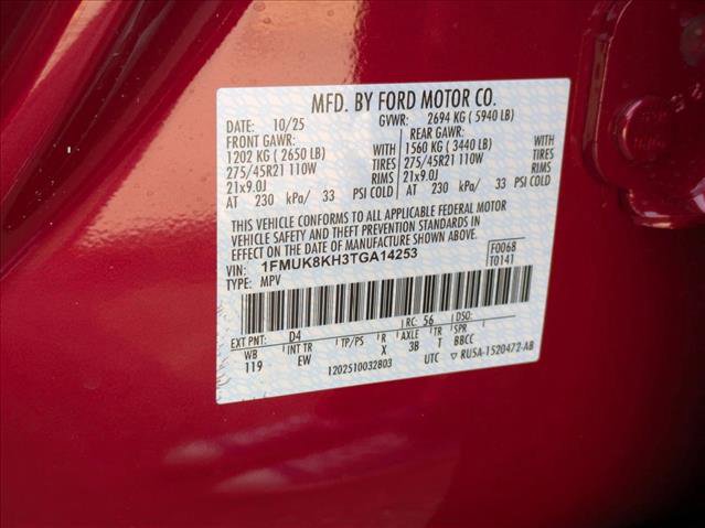 New 2026 Ford Explorer ST-Line w/ ST-Line Street Pack image 21