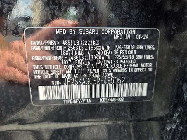 Used 2024 Subaru Forester Sport w/ Convenience Package AWD/4WD image 19