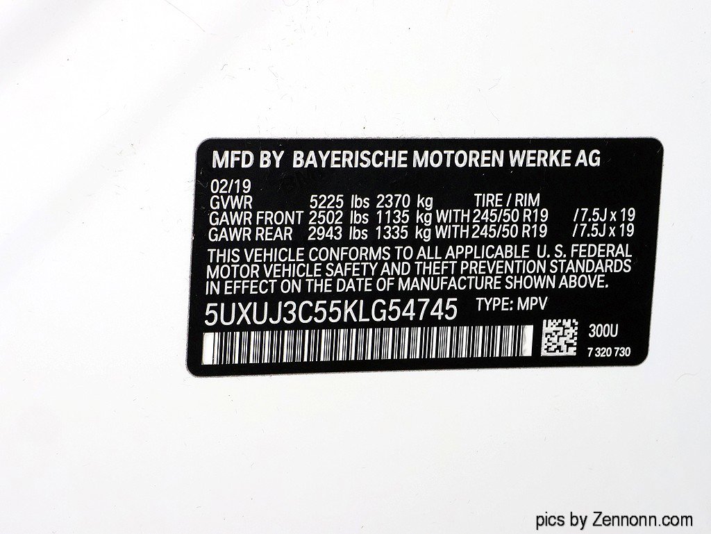 Used 2019 BMW X4 xDrive30i w/ Premium Package image 39