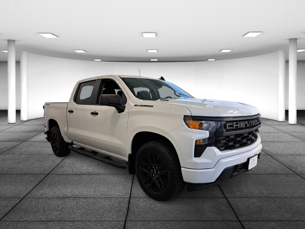 New 2026 Chevrolet Silverado 1500 Custom w/ Turbomax Blackout Package AWD/4WD image 3
