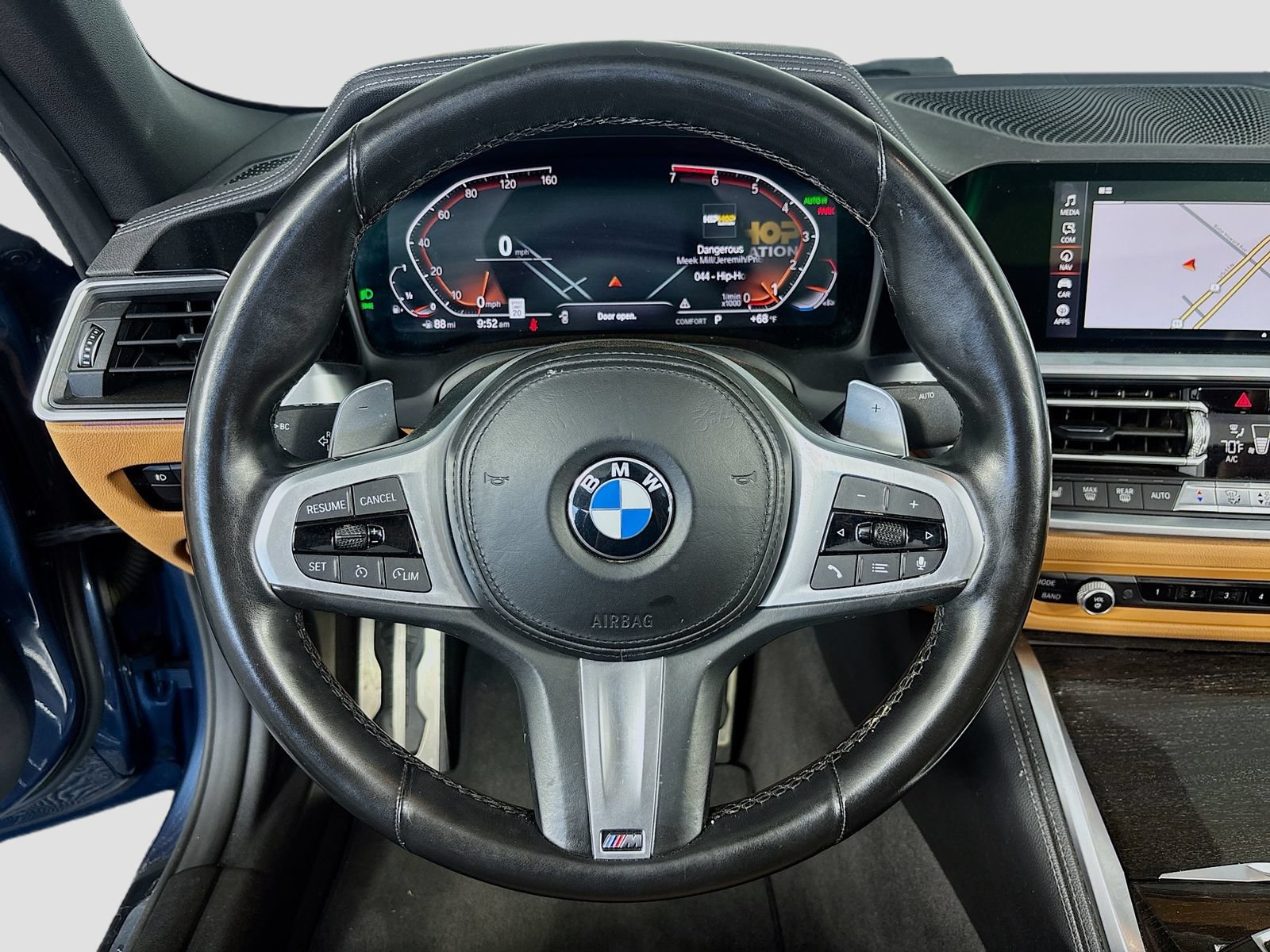 Used 2021 BMW 430i Convertible w/ M Sport Package RWD image 12