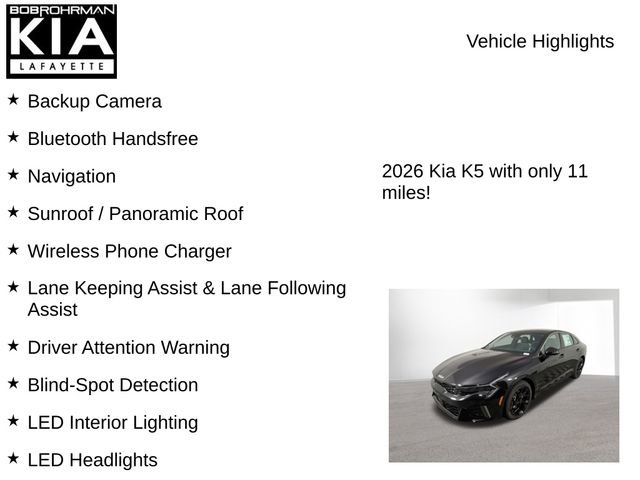 New 2026 Kia K5 GT-Line w/ GT-Line Premium Package image 7