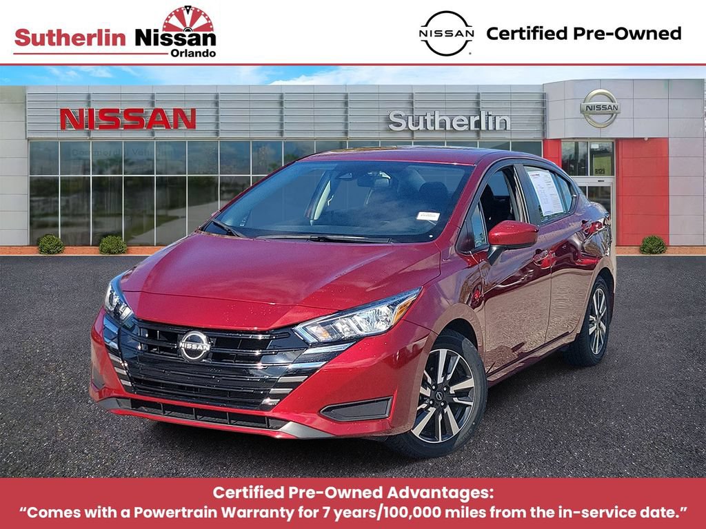 Certified 2024 Nissan Versa SV w/ Trunk Package