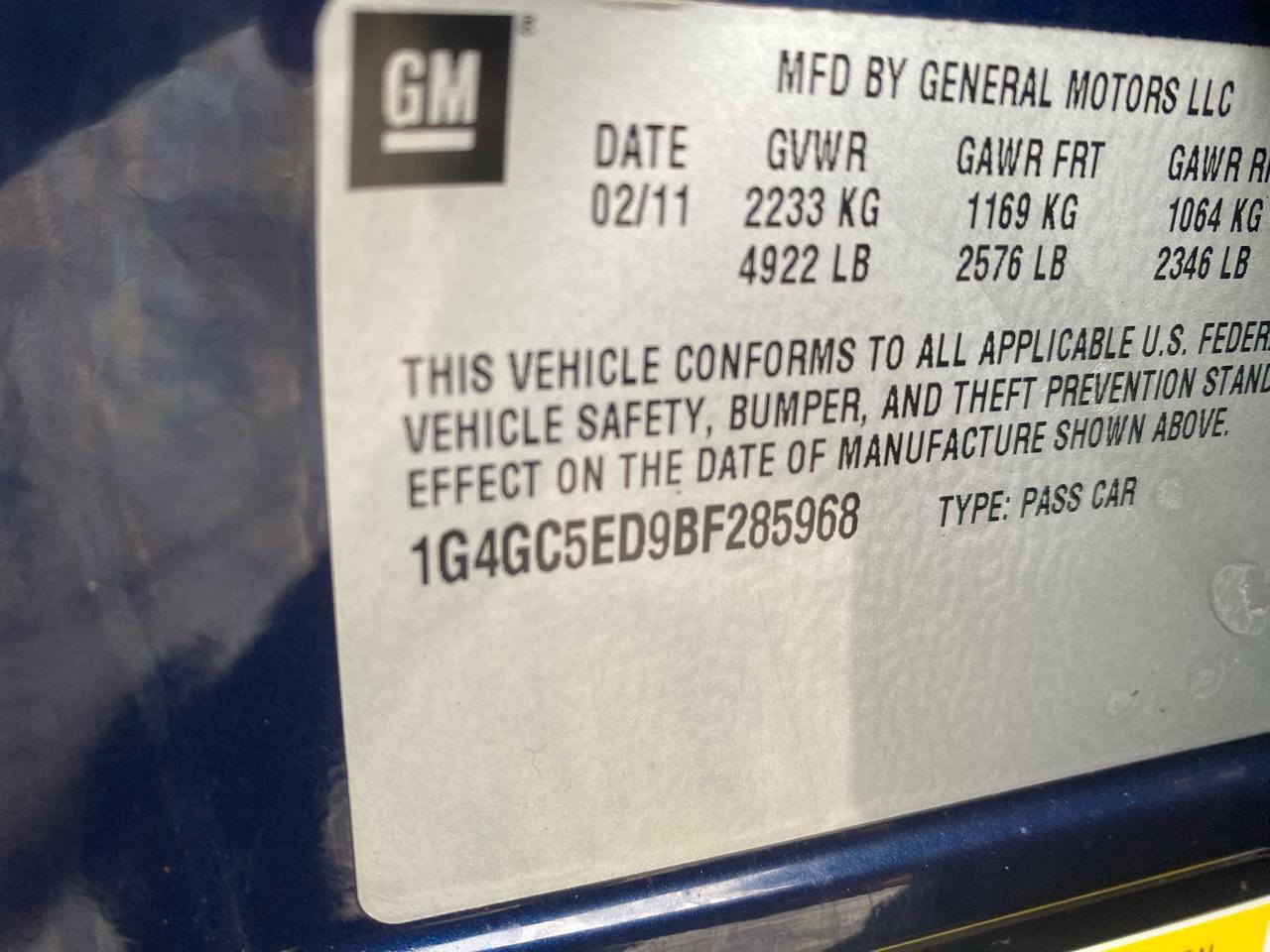 Used 2011 Buick LaCrosse CXL image 13