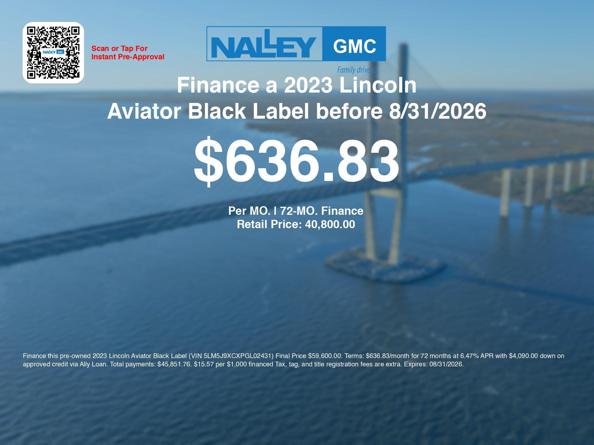 Used 2023 Lincoln Aviator Black Label AWD/4WD image 3