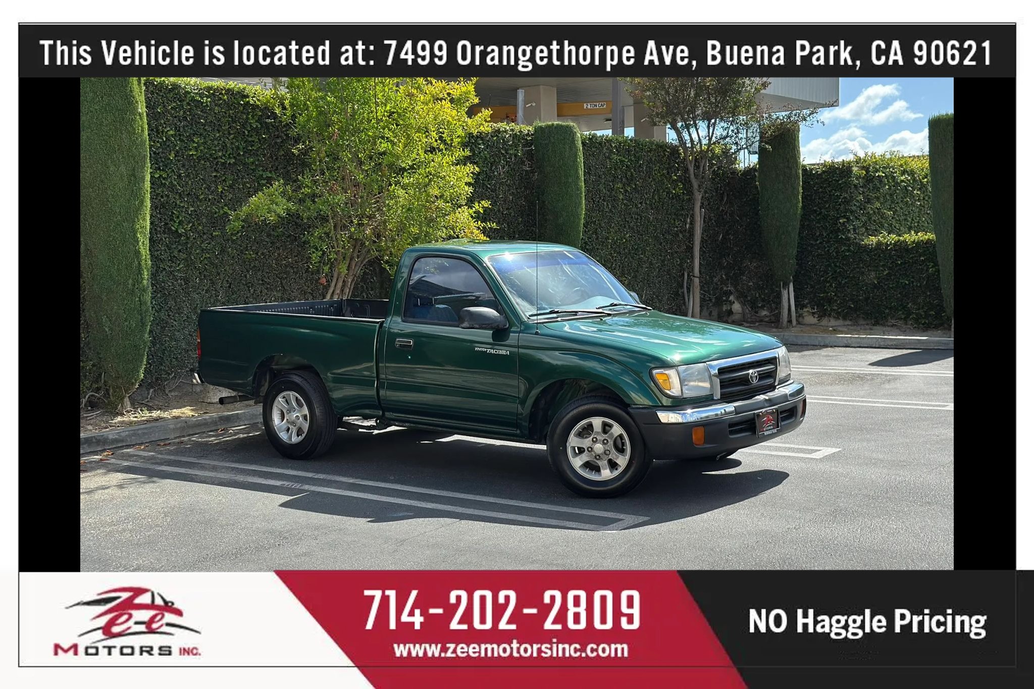 Used 2000 Toyota Tacoma 2WD Regular Cab image 2