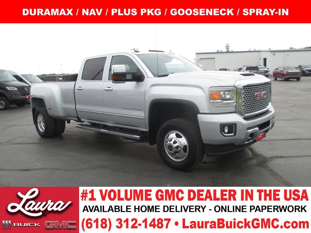 Used 2017 GMC Sierra 3500 Denali w/ Duramax Plus Package AWD/4WD image 1