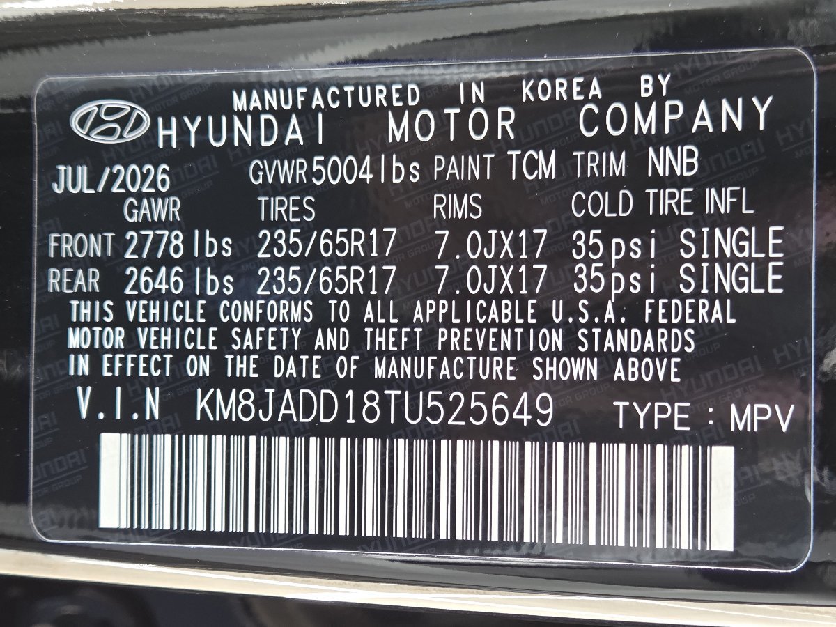 New 2026 Hyundai Tucson Blue SE AWD/4WD image 37