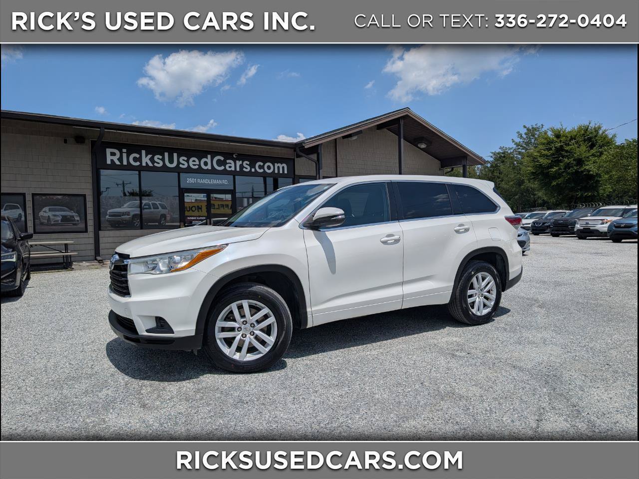Used 2014 Toyota Highlander LE