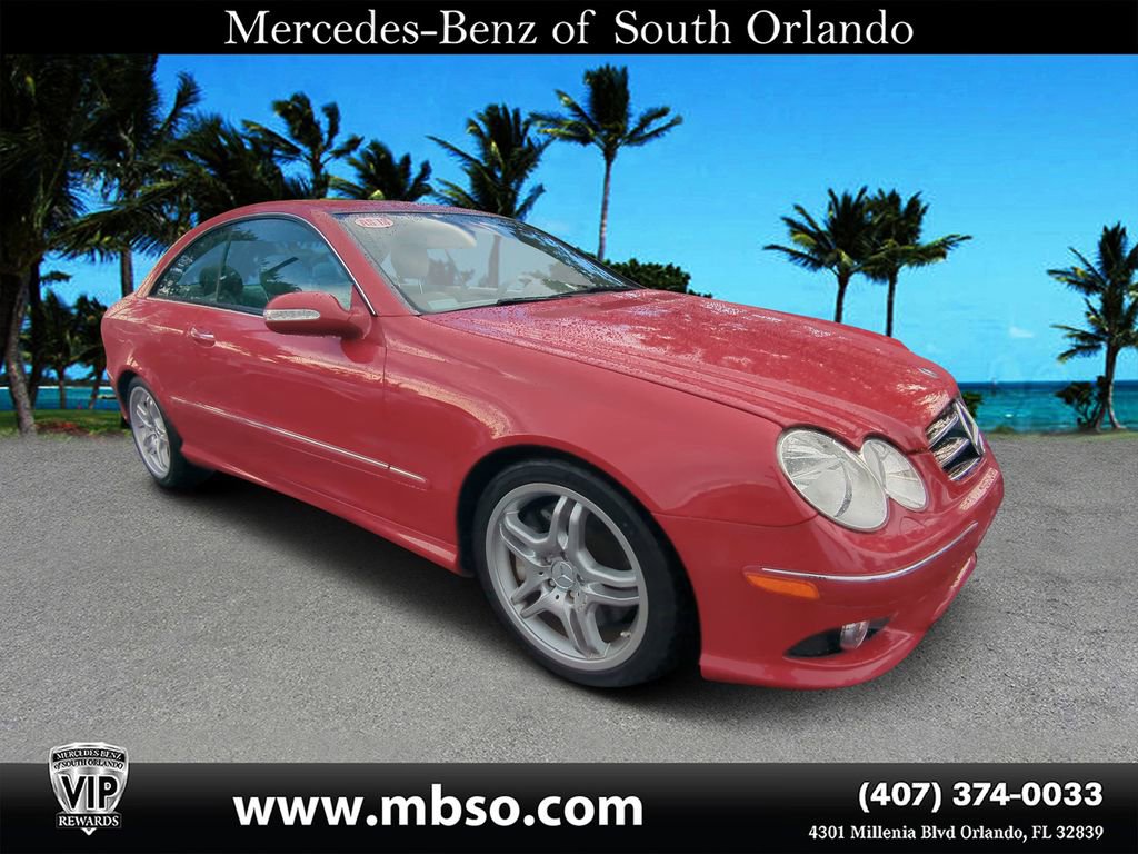 Used 2008 Mercedes-Benz CLK 550 Coupe