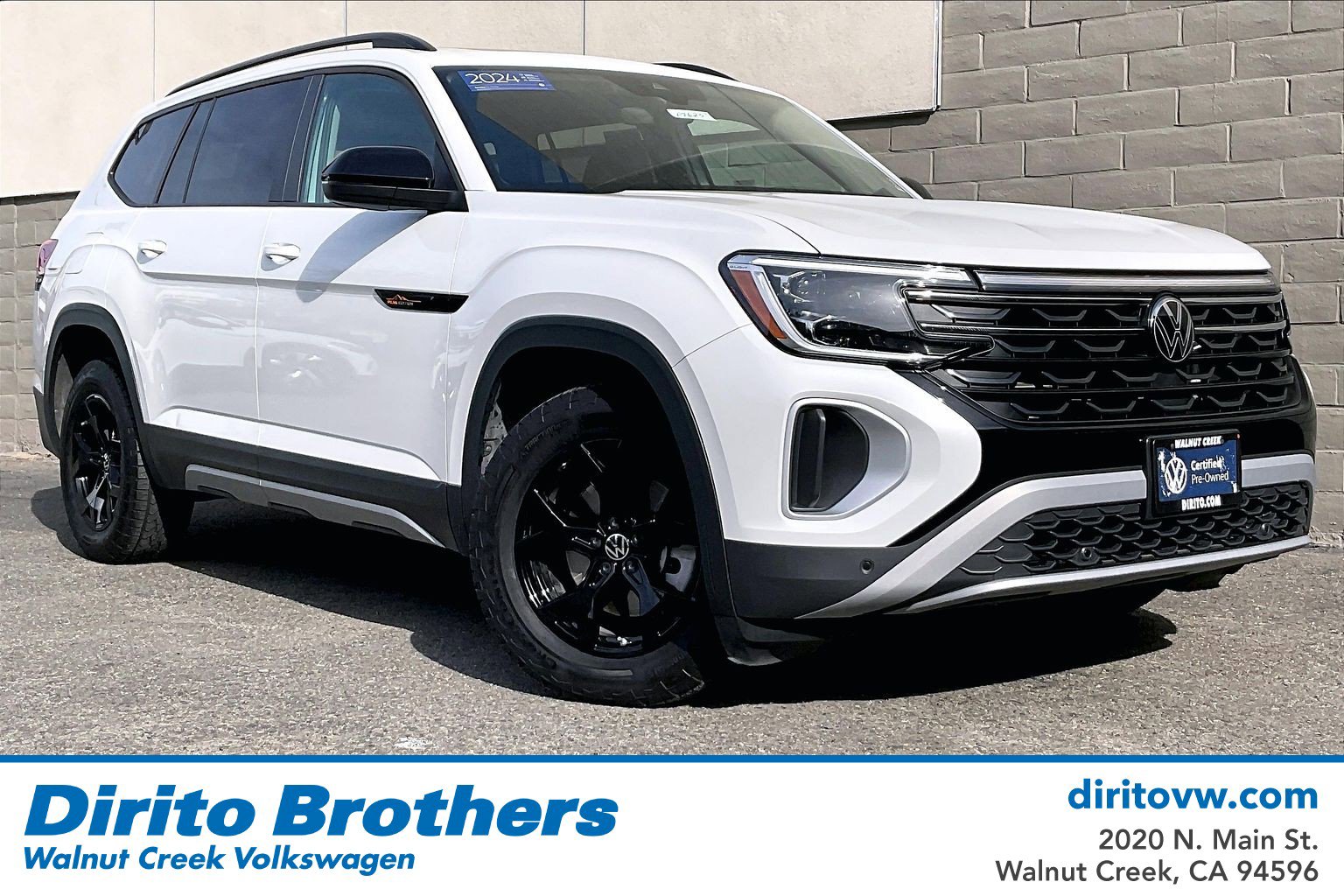 Certified 2024 Volkswagen Atlas Peak Edition SEL
