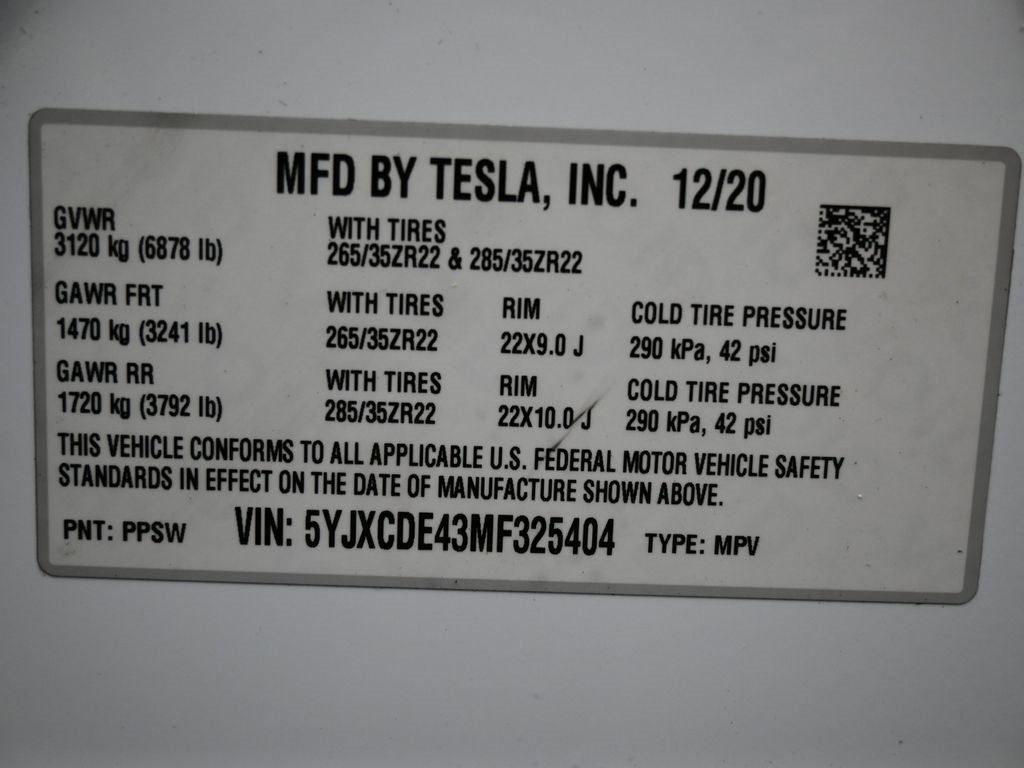 Used 2021 Tesla Model X Performance image 42