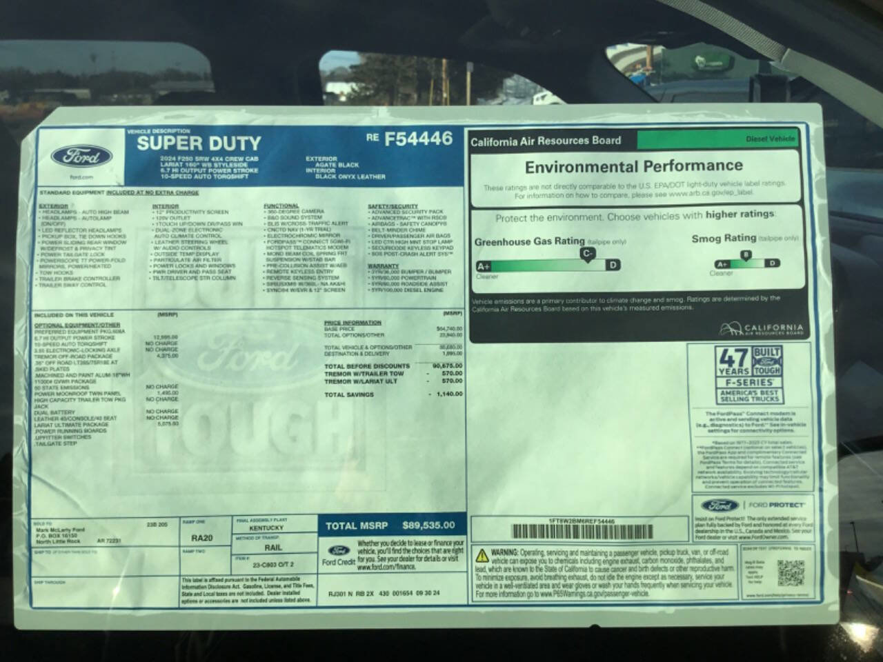 Used 2024 Ford F250 Lariat w/ Lariat Ultimate Package image 29