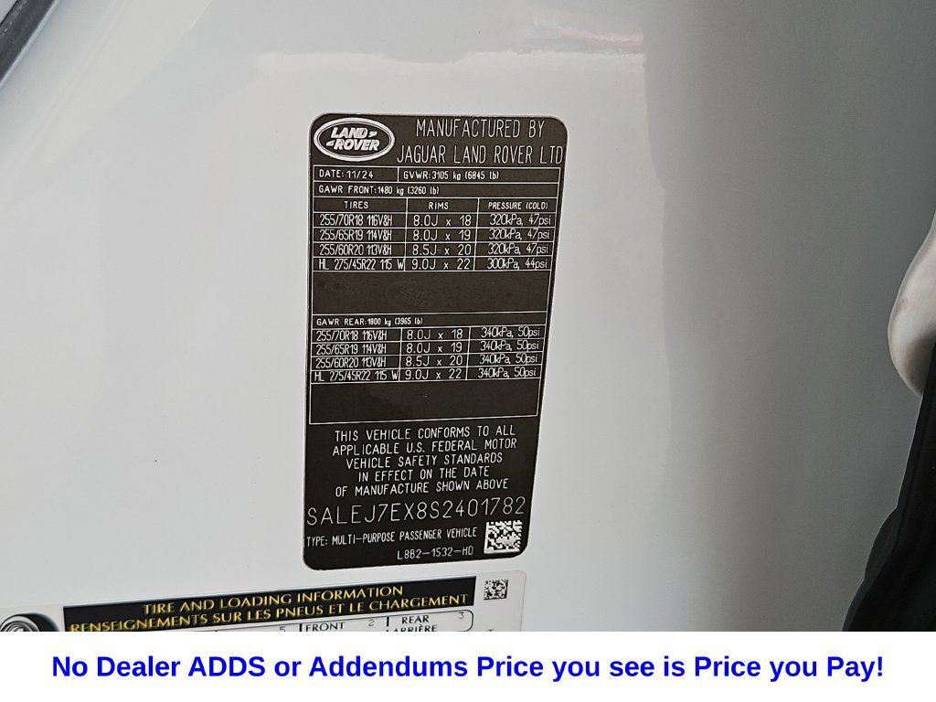 Used 2025 Land Rover Defender 110 S AWD/4WD image 46
