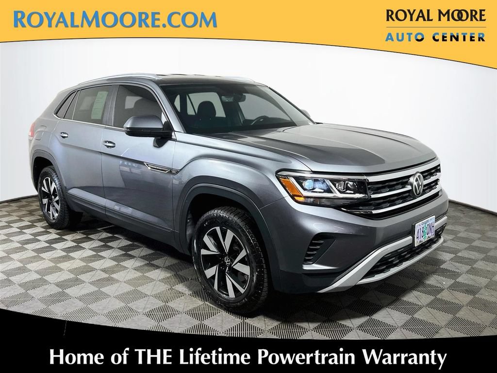 Used 2022 Volkswagen Atlas Cross Sport SE AWD/4WD image 1