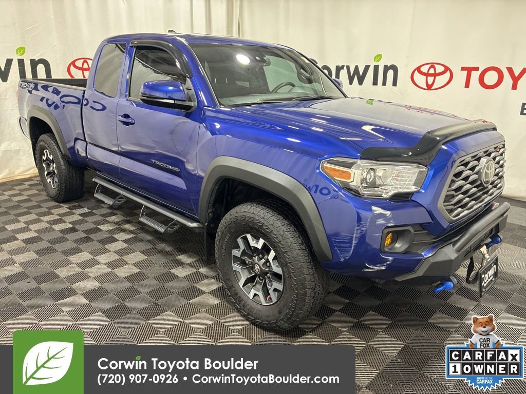 Used 2022 Toyota Tacoma TRD Off-Road w/ Black Out Package (TMS) AWD/4WD image 1
