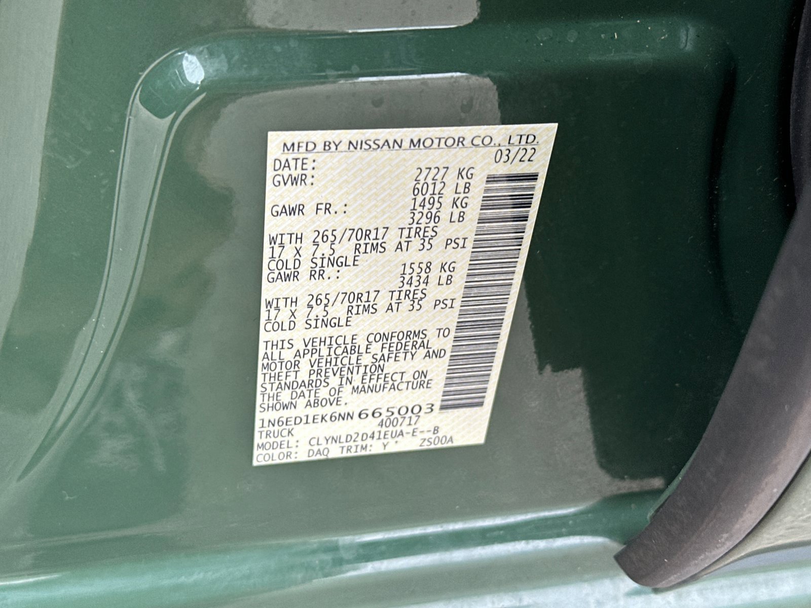 Used 2022 Nissan Frontier PRO-4X w/ Pro-4X Premium Package image 27