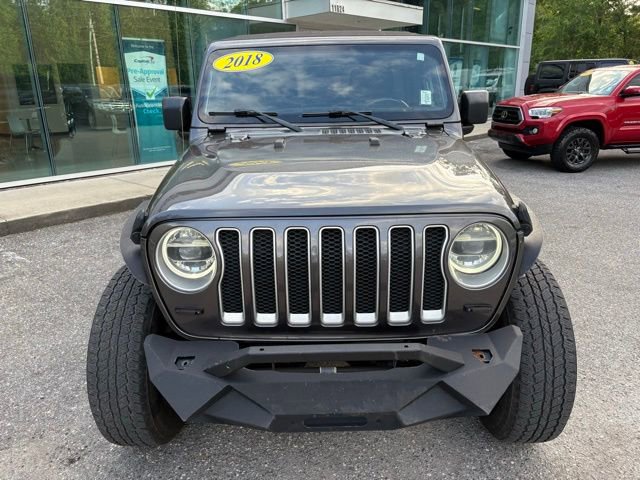 Used 2018 Jeep Wrangler Unlimited Sahara w/ LED Lighting Group AWD/4WD image 8