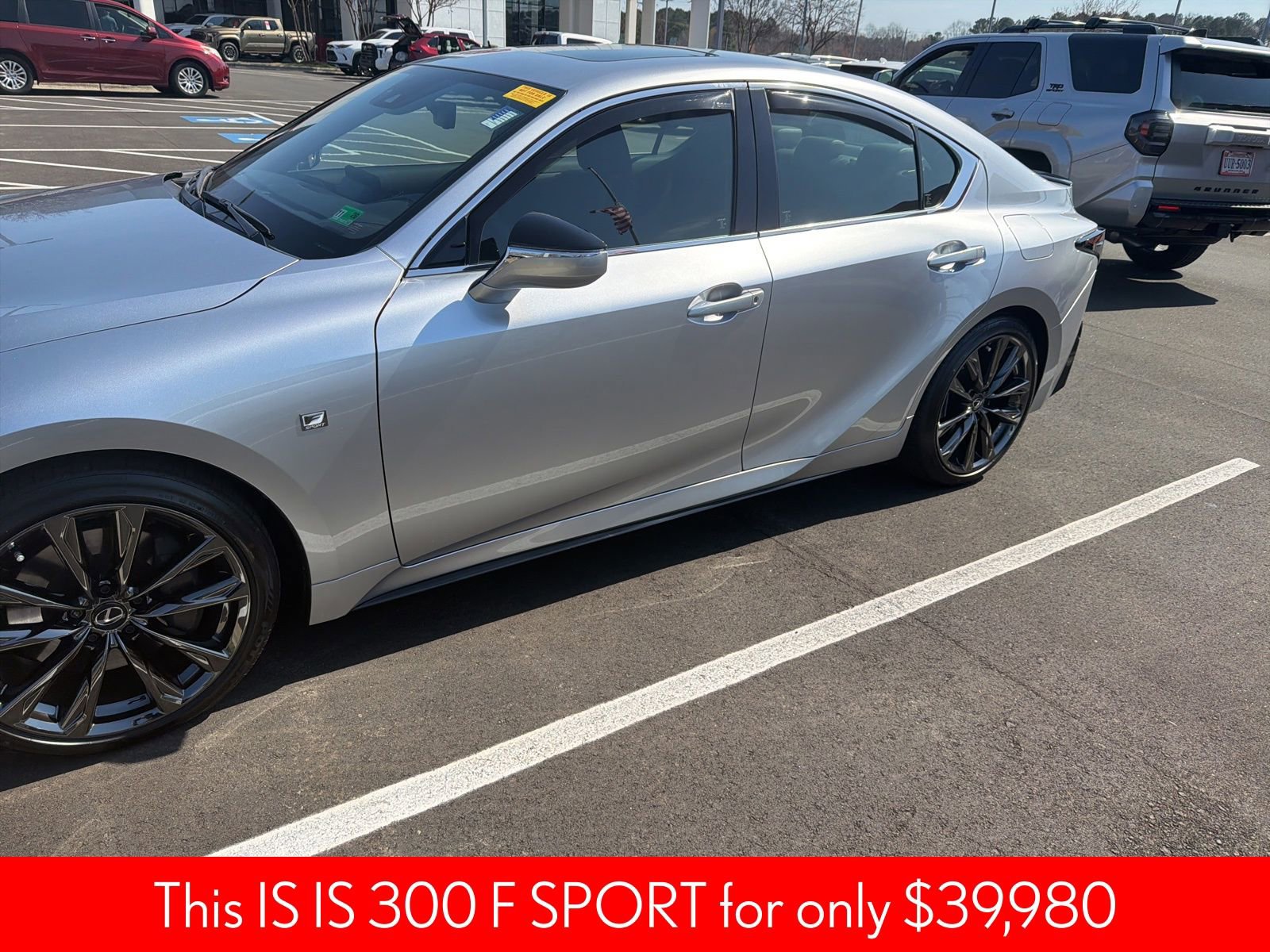 Used 2024 Lexus IS 300 F Sport w/ Accessory Package image 3