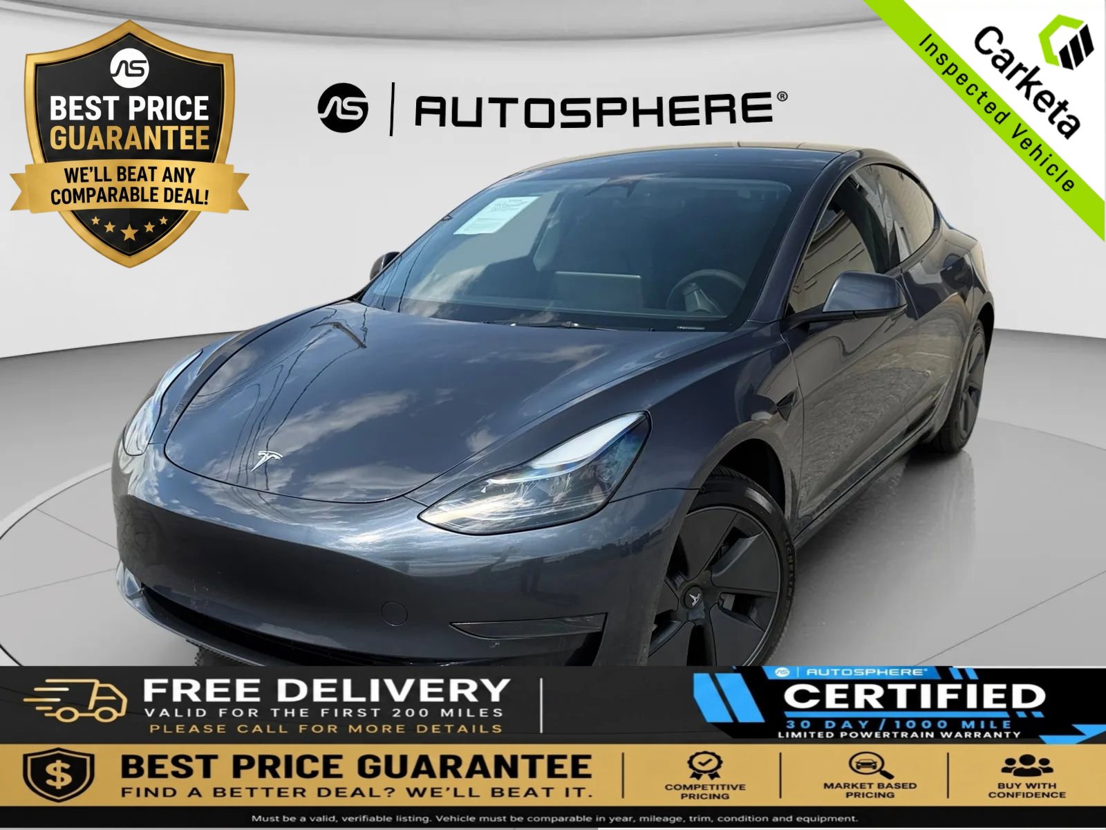 Used 2023 Tesla Model 3 Standard Range RWD image 1
