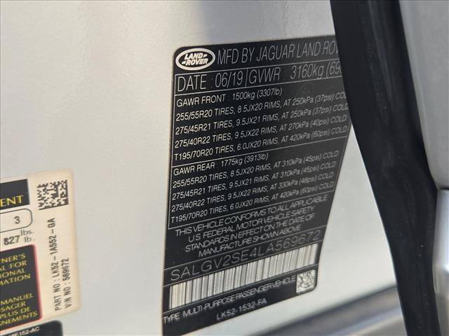 Used 2020 Land Rover Range Rover Autobiography AWD/4WD image 13