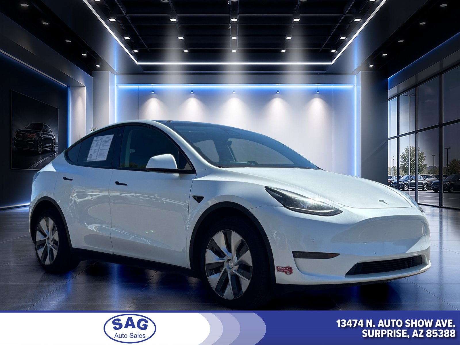 Used 2022 Tesla Model Y Long Range AWD/4WD image 1