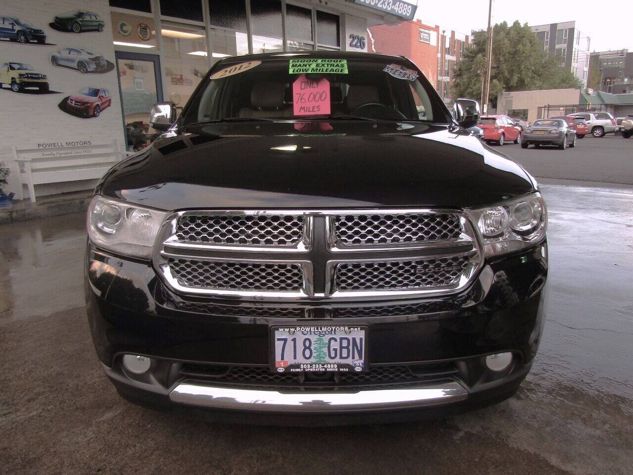 Used 2012 Dodge Durango Citadel w/ Trailer Tow Group IV AWD/4WD image 2