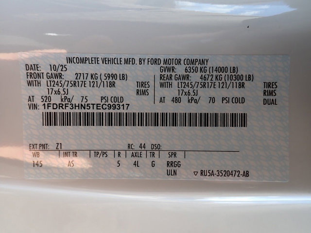 New 2026 Ford F350 XL w/ XL Chrome Package AWD/4WD image 17
