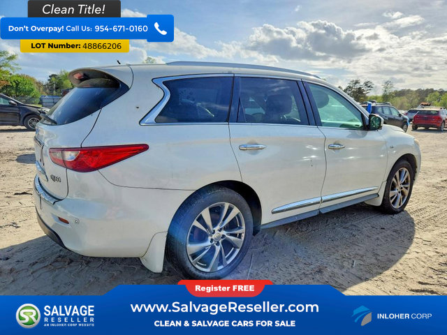 Used 2014 INFINITI QX60 AWD w/ Deluxe Touring Package image 4