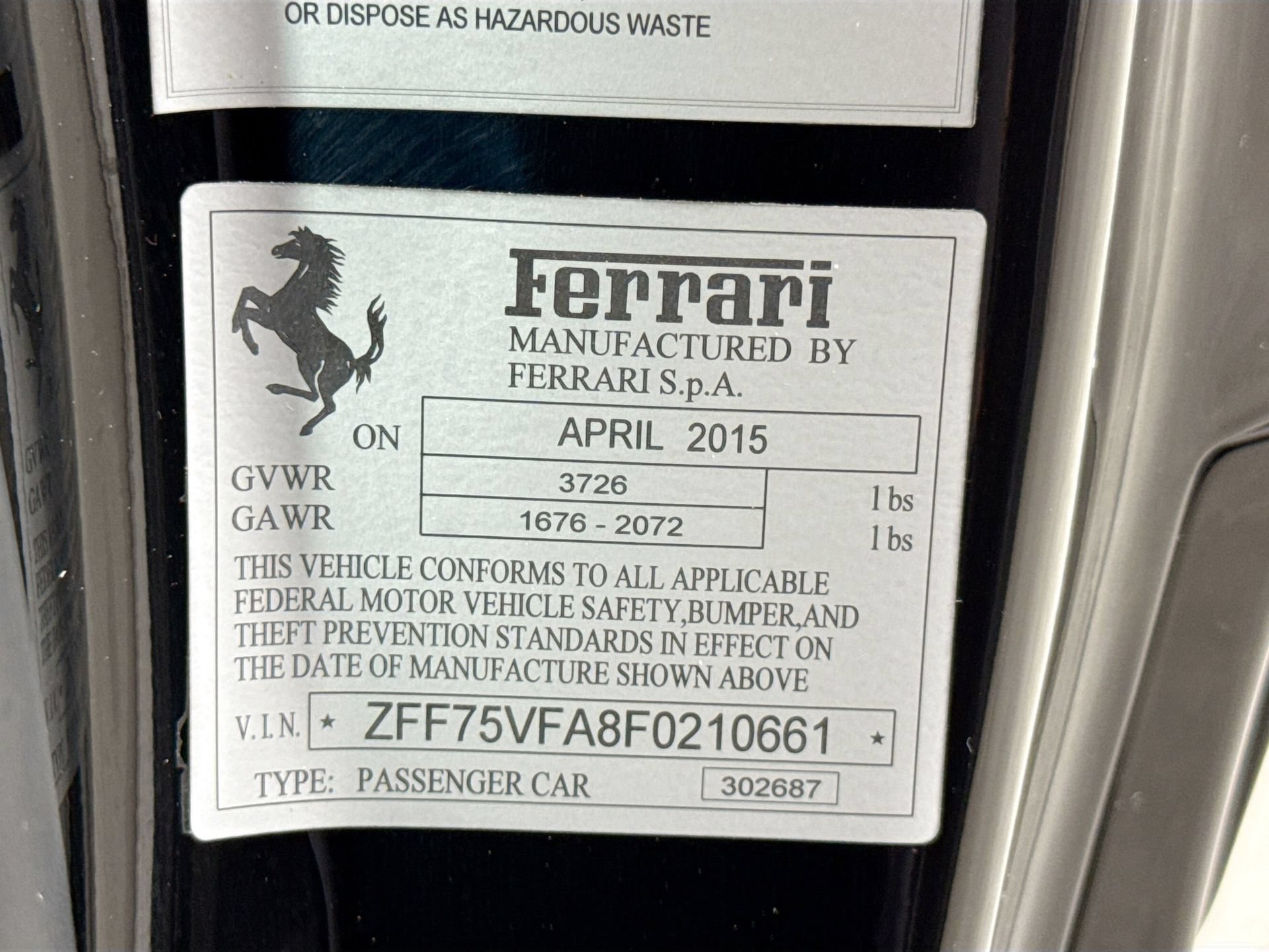 Certified 2015 Ferrari 458 Speciale Coupe RWD image 27