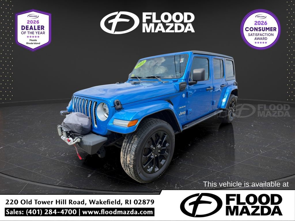 Used 2021 Jeep Wrangler Unlimited Sahara w/ Safety Group image 1