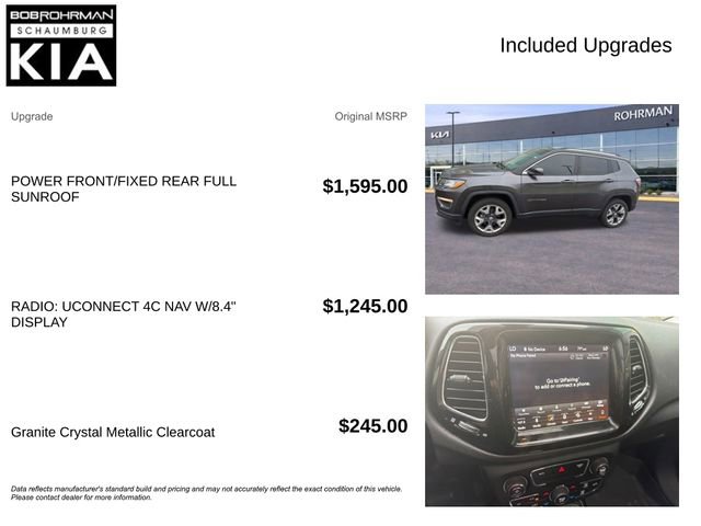 Used 2020 Jeep Compass Limited AWD/4WD image 4
