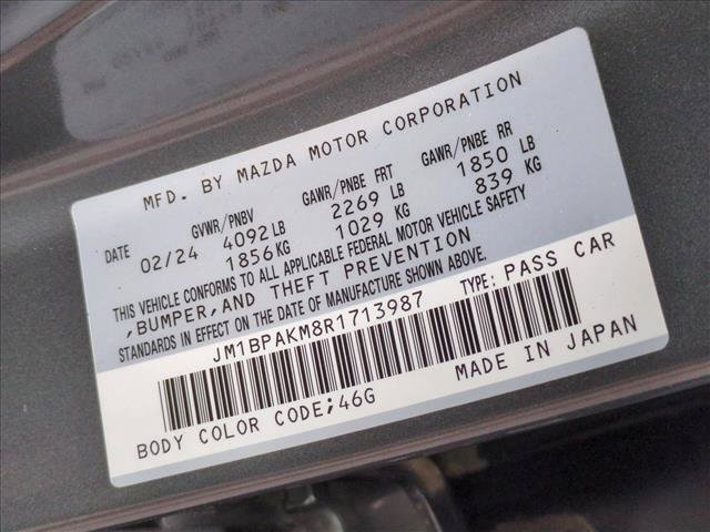 Used 2024 MAZDA MAZDA3 s FWD image 22