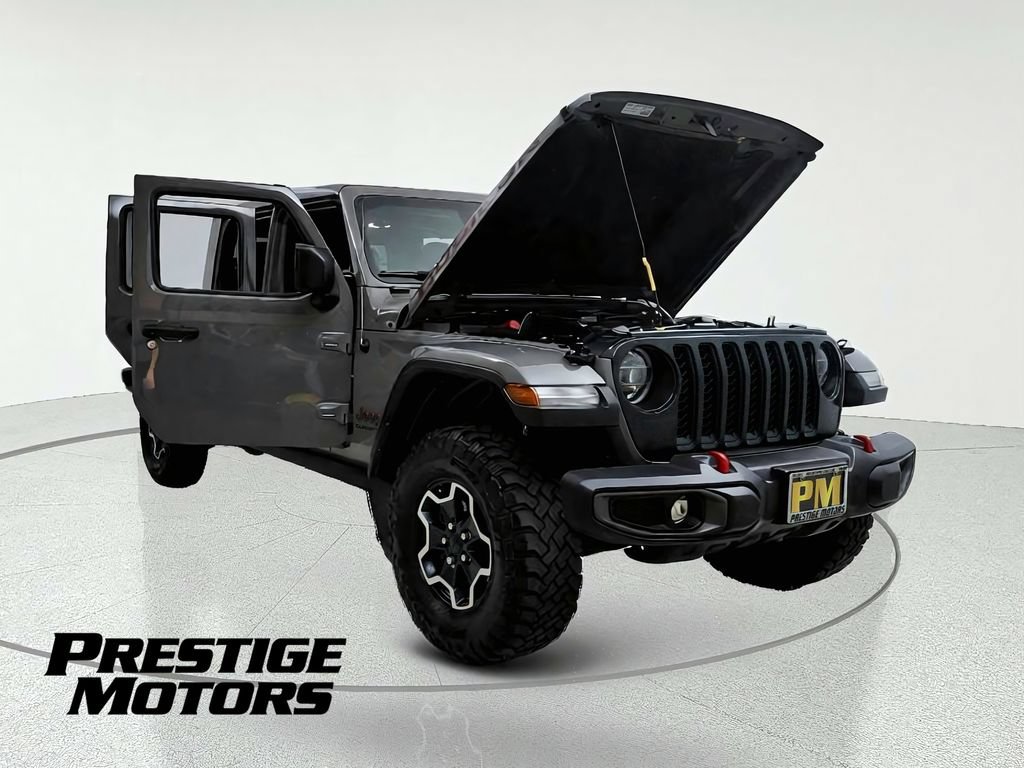 Used 2021 Jeep Gladiator Rubicon w/ Uconnect 4C Nav & Sound Group AWD/4WD image 11
