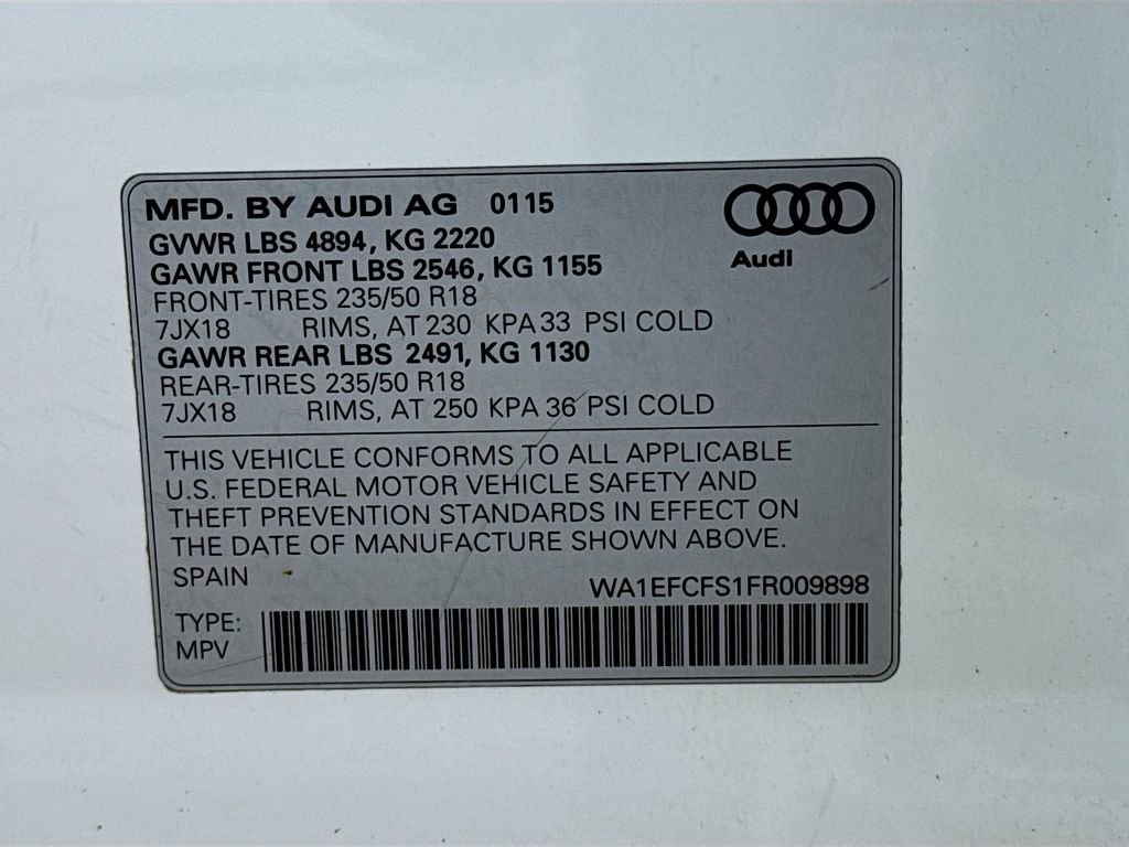 Used 2015 Audi Q3 2.0T Premium Plus AWD/4WD image 41