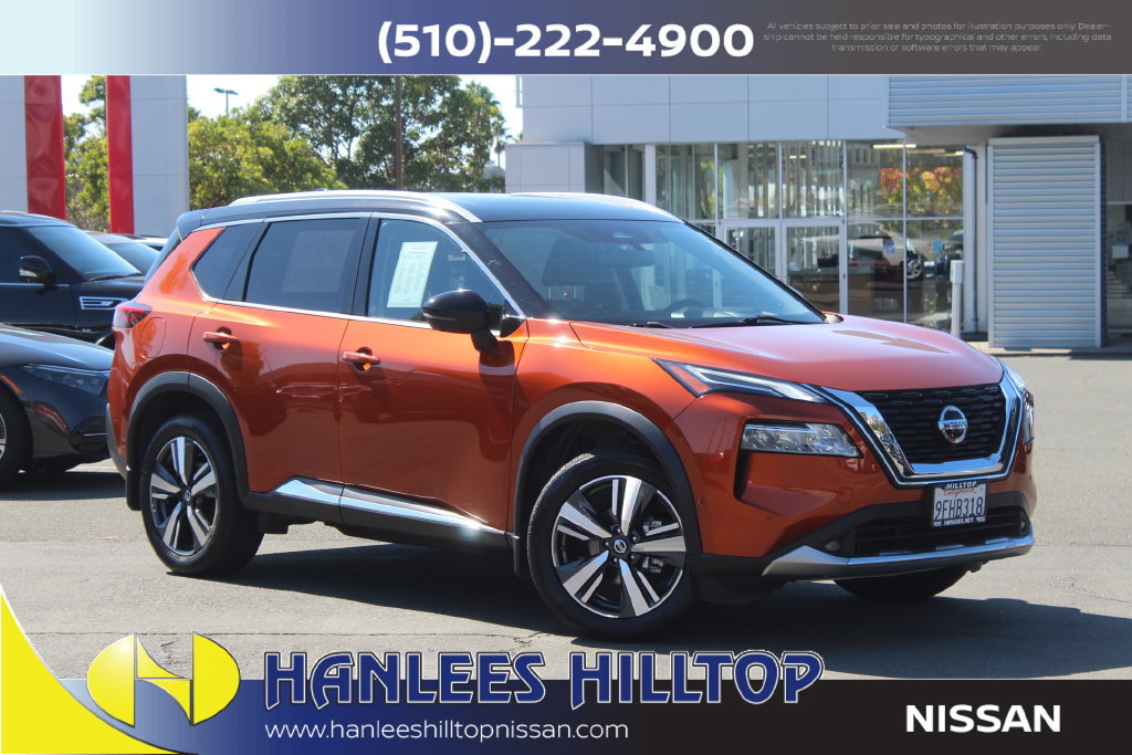 Certified 2021 Nissan Rogue Platinum