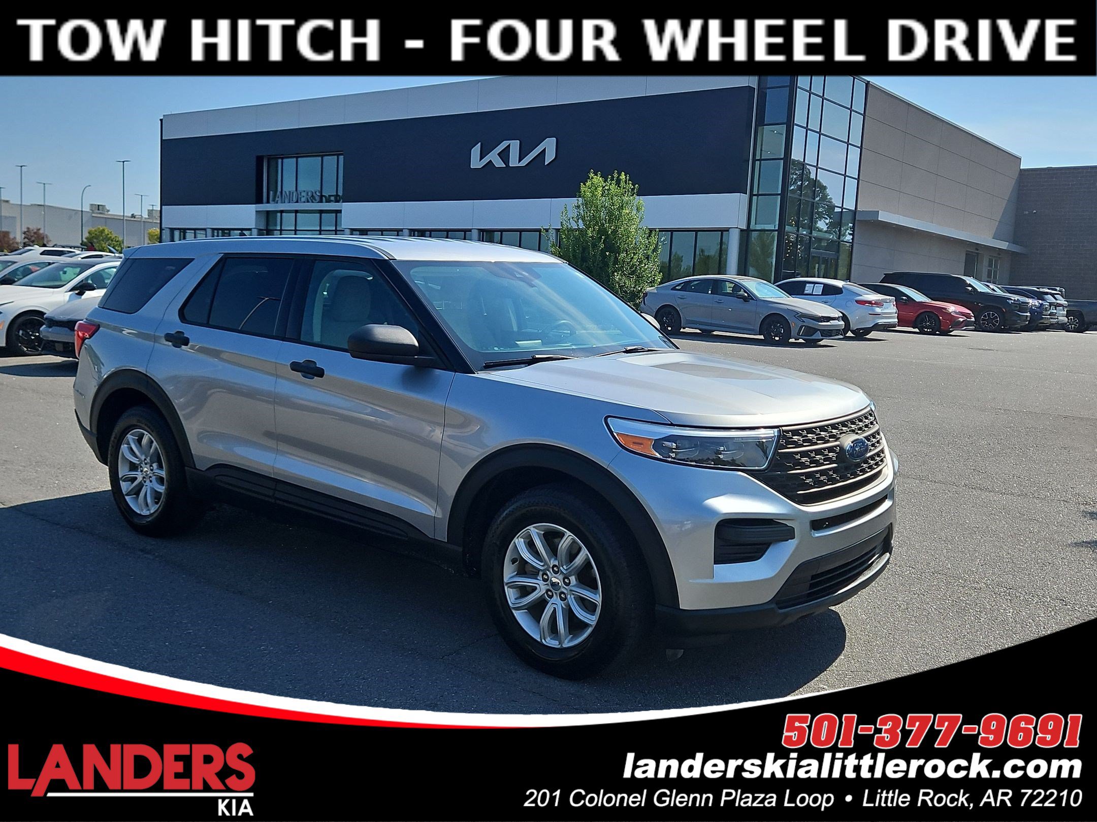 Used 2021 Ford Explorer 4WD w/ Class III Trailer Tow Package