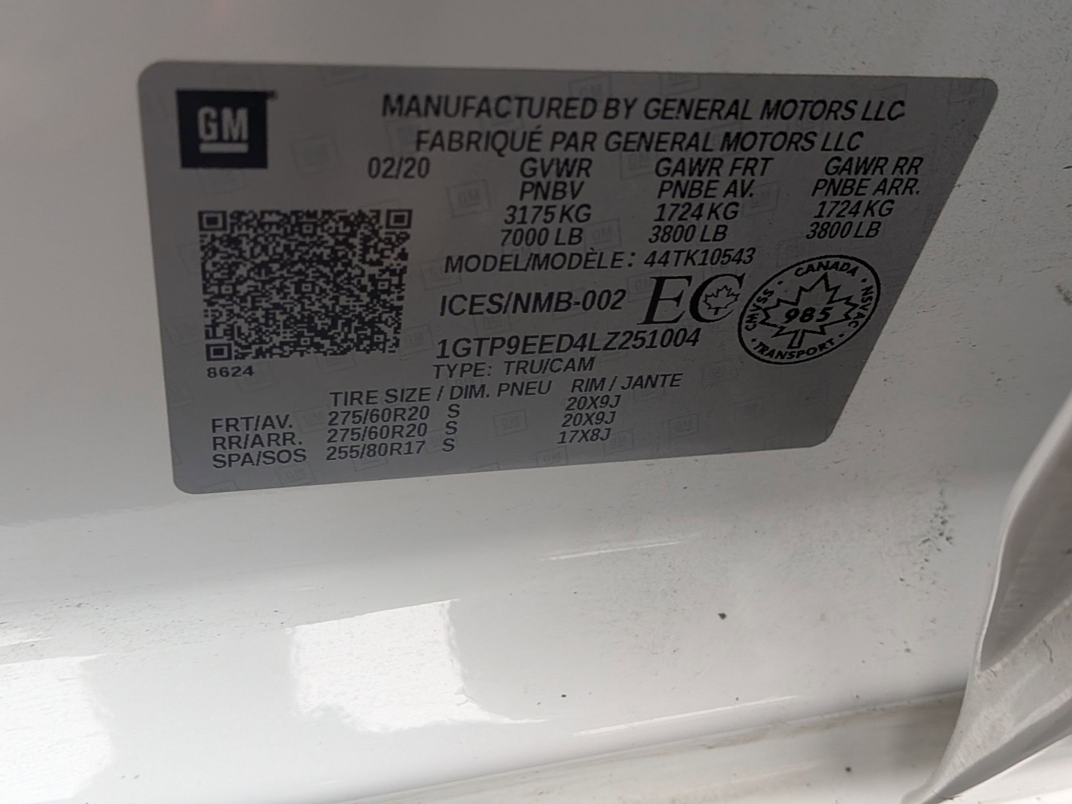 Used 2020 GMC Sierra 1500 AT4 image 35