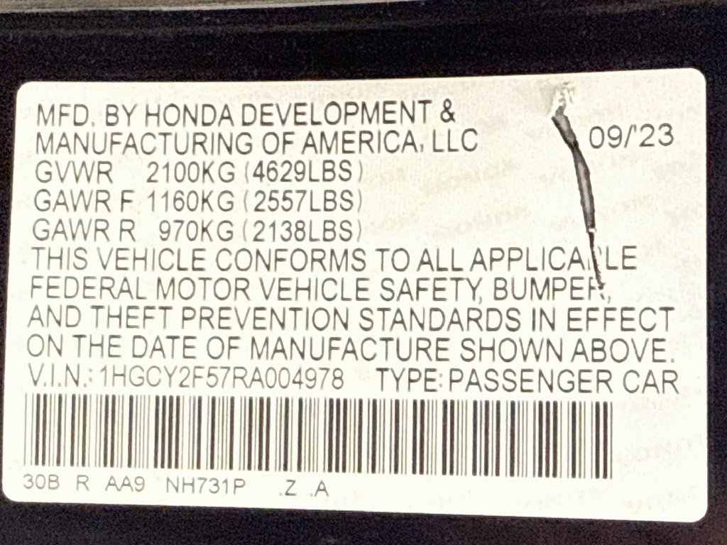 Used 2024 Honda Accord Sport image 32