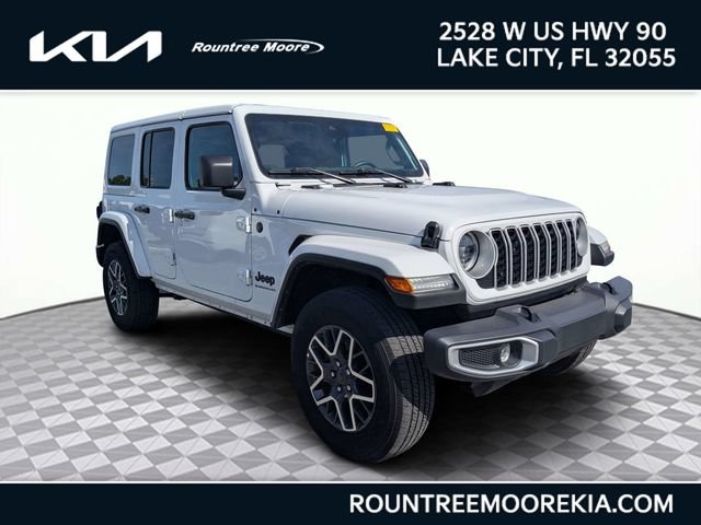 Used 2025 Jeep Wrangler Unlimited Sahara AWD/4WD image 1