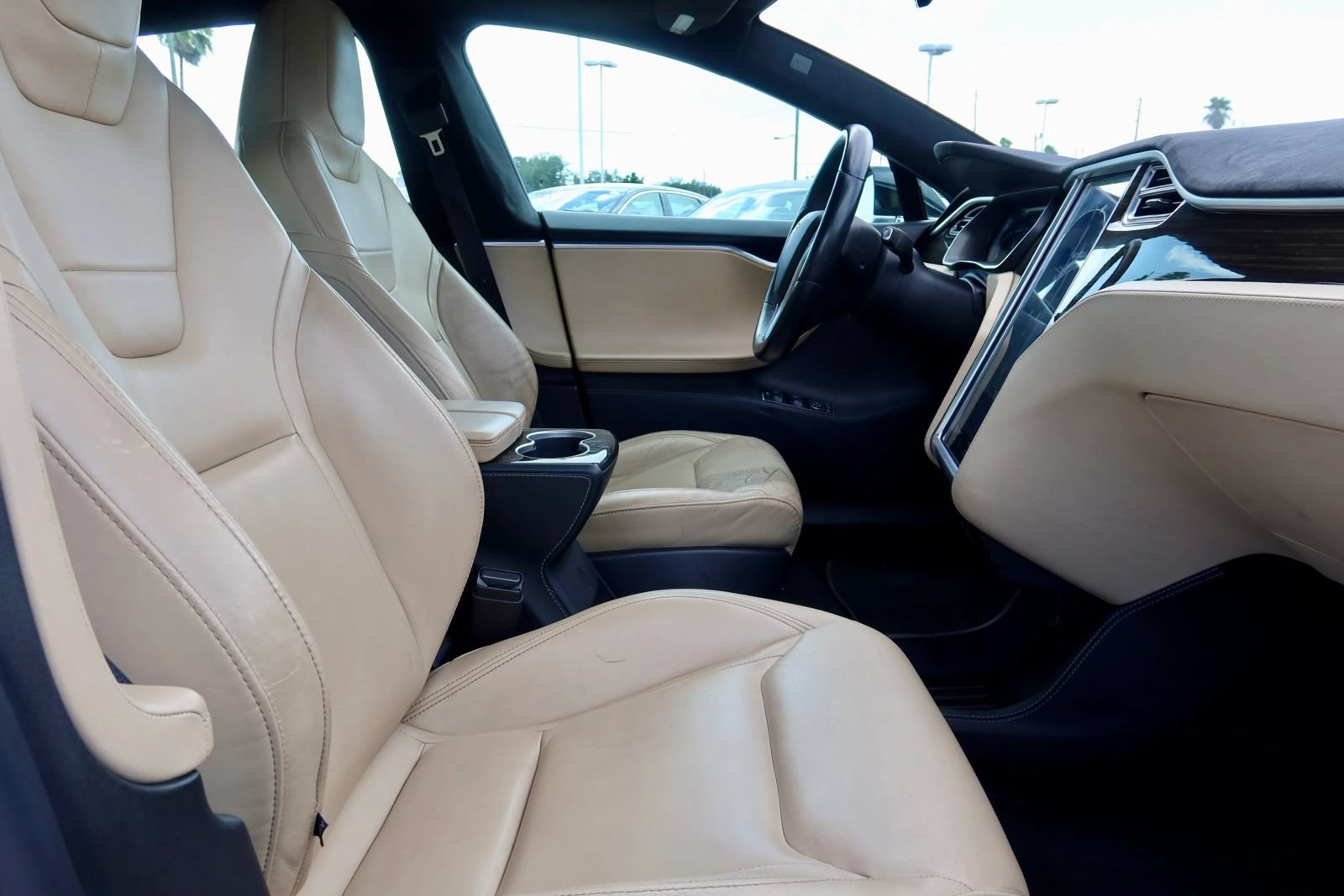 Used 2015 Tesla Model S 70D AWD/4WD image 15