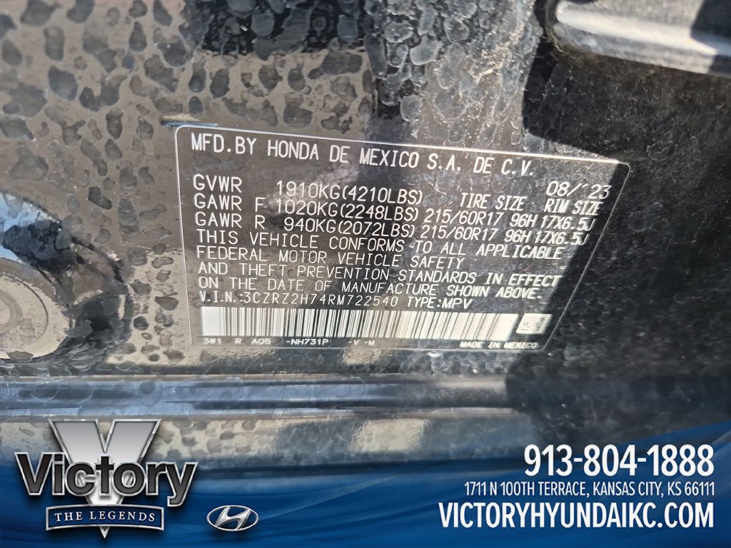 Used 2024 Honda HR-V EX-L image 29