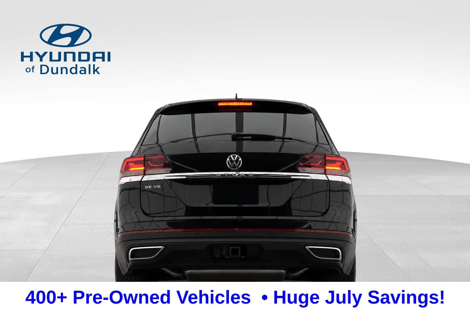 Used 2022 Volkswagen Atlas SE w/ Panoramic Sunroof Package FWD image 8