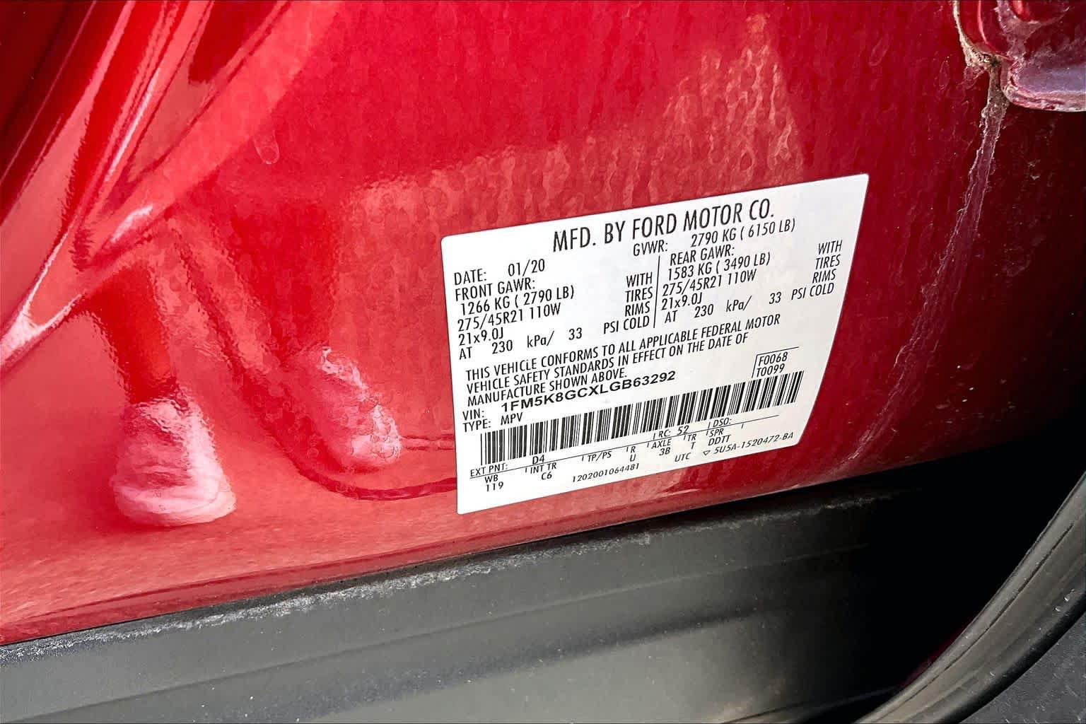 Used 2020 Ford Explorer ST w/ ST Street Pack AWD/4WD image 34