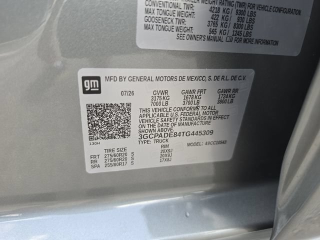 New 2026 Chevrolet Silverado 1500 RST w/ RST All Star Premium Package RWD image 39