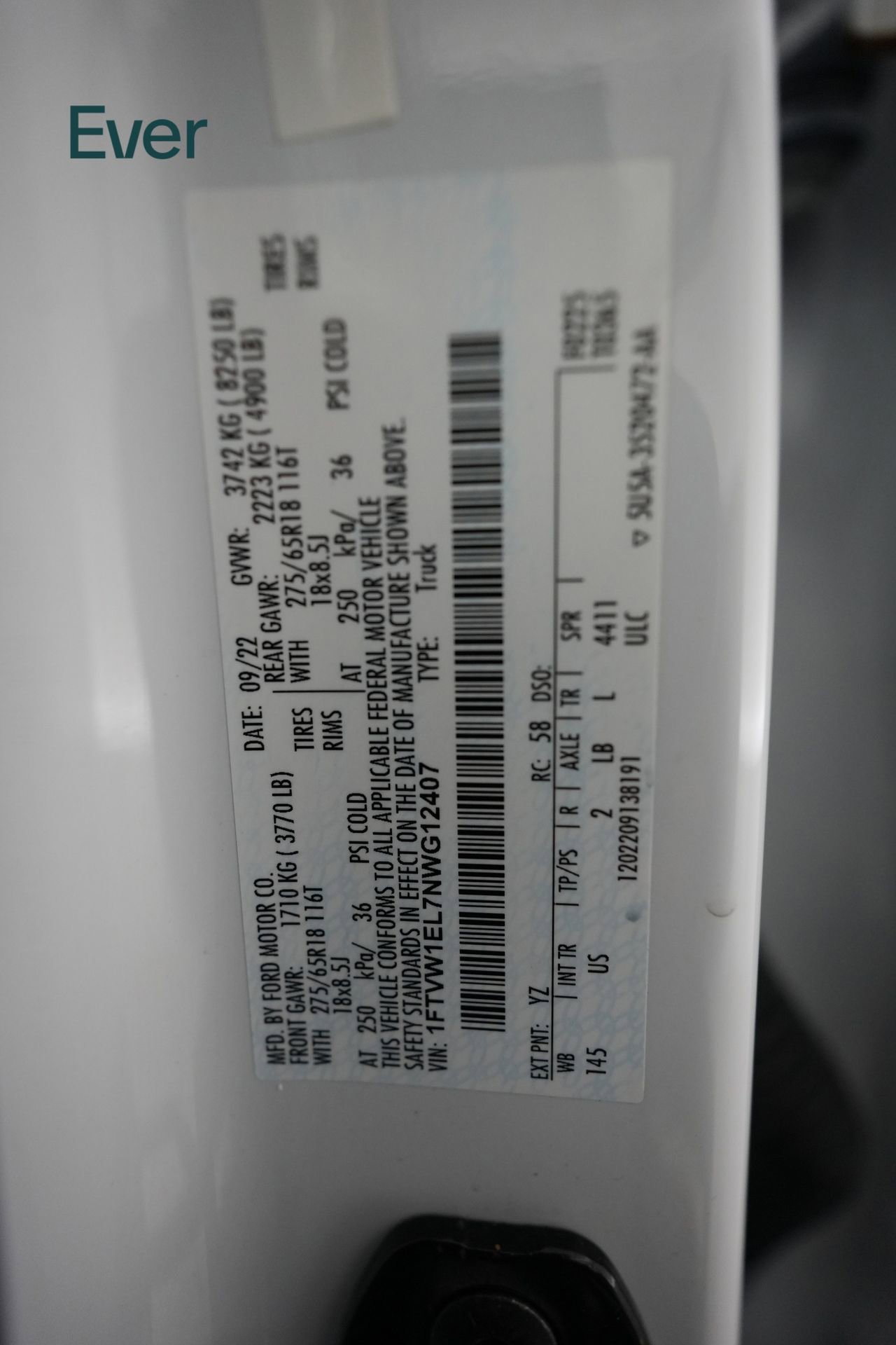 Used 2022 Ford F150 Lightning XLT w/ Tow Technology Package image 20